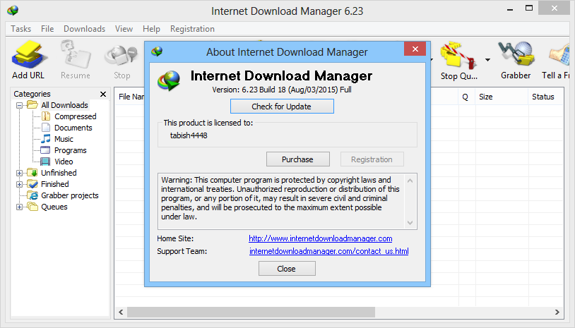 universal crack internet download manager 6.23